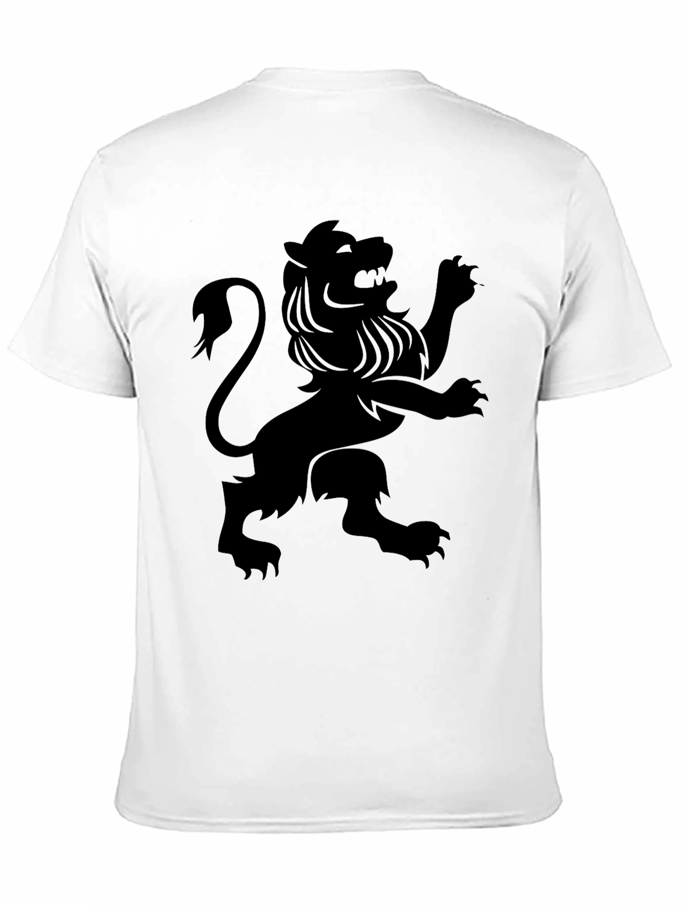 Black Lion Graphic T-Shirt - Bold Statement Tee