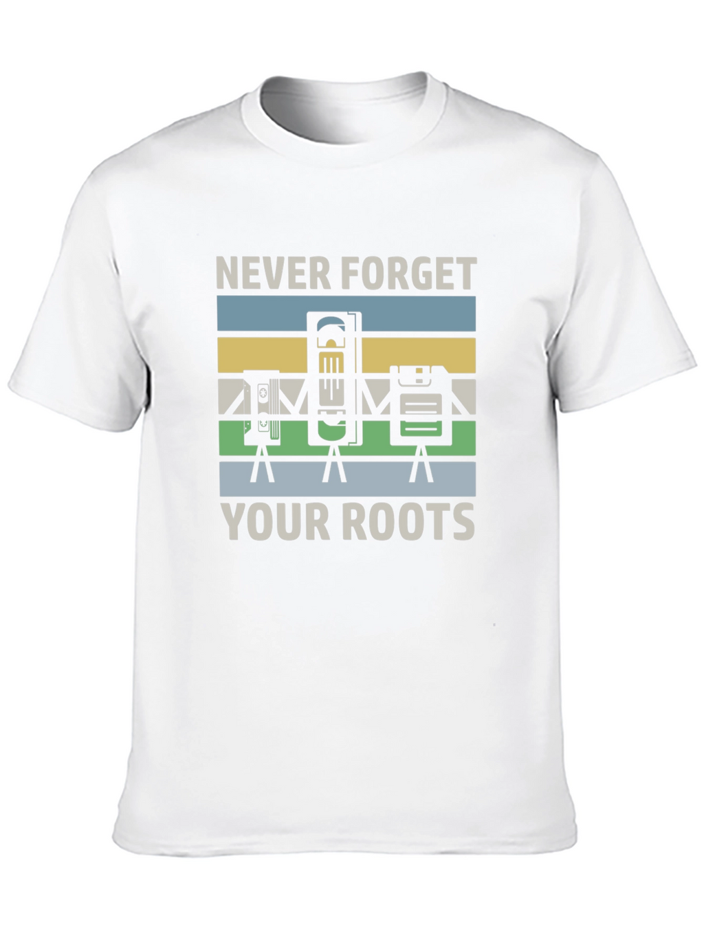 Retro Tech T-Shirt: Never Forget Your Roots