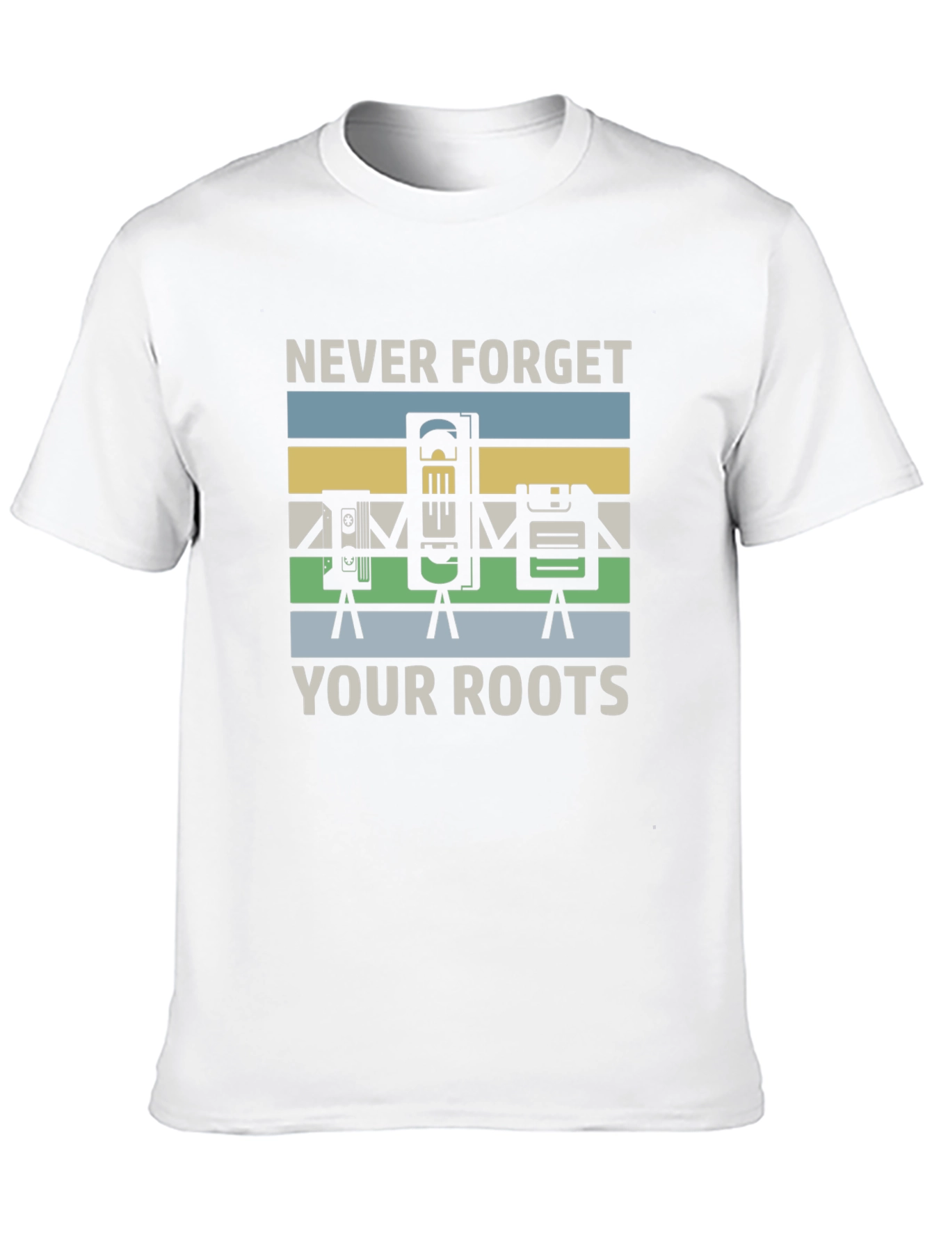 Retro Tech T-Shirt: Never Forget Your Roots