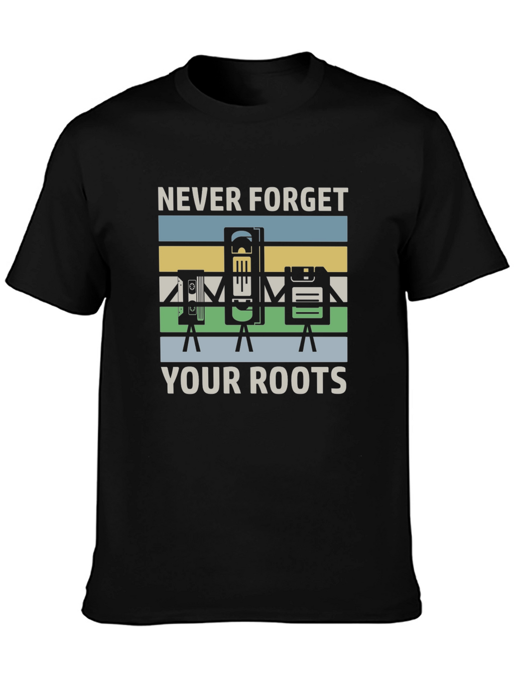 Retro Tech T-Shirt: Never Forget Your Roots