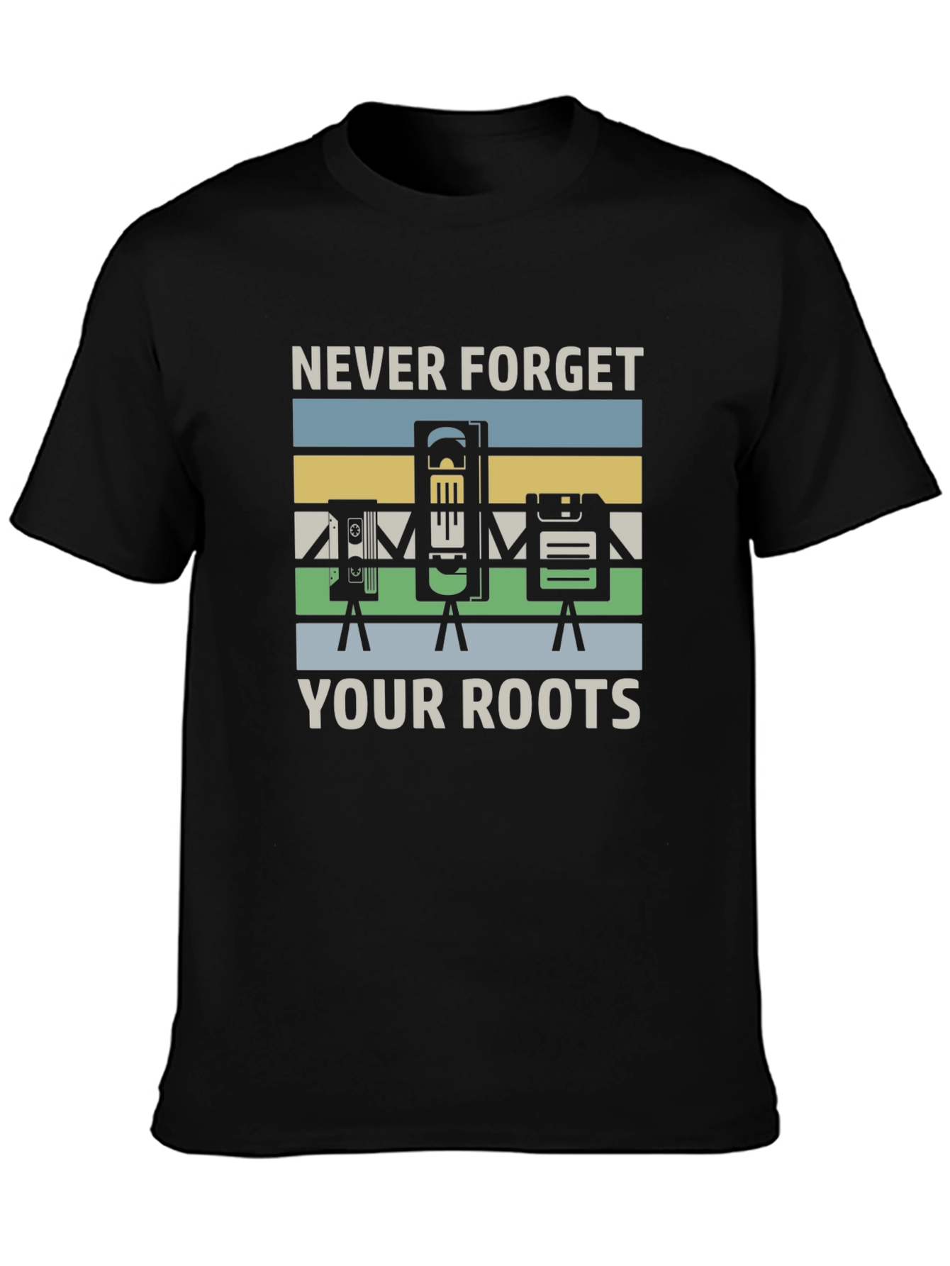 Retro Tech T-Shirt: Never Forget Your Roots