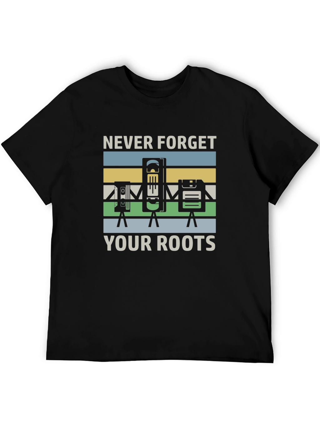 Retro Tech T-Shirt: Never Forget Your Roots