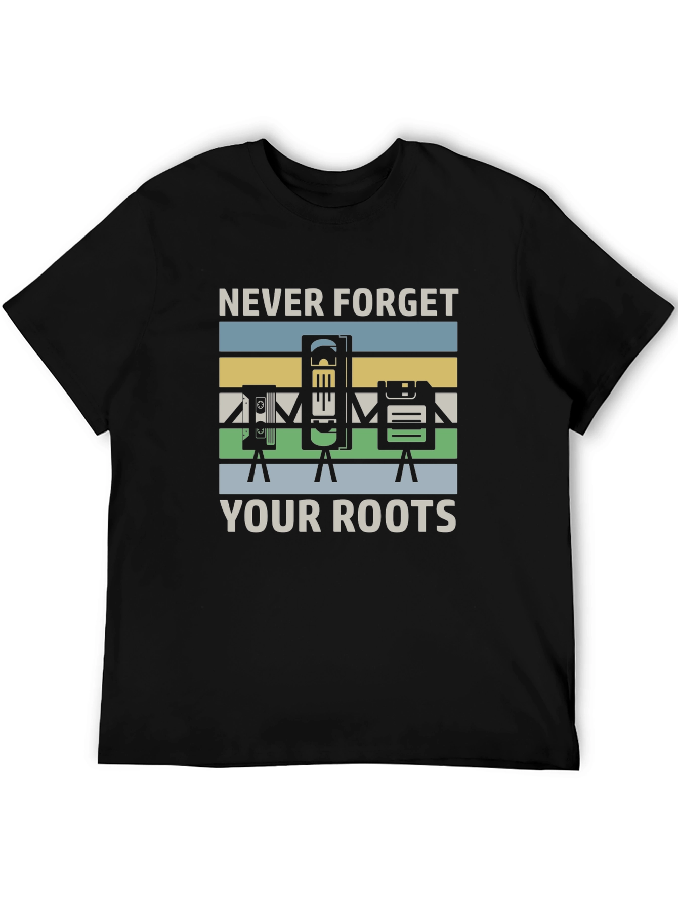 Retro Tech T-Shirt: Never Forget Your Roots