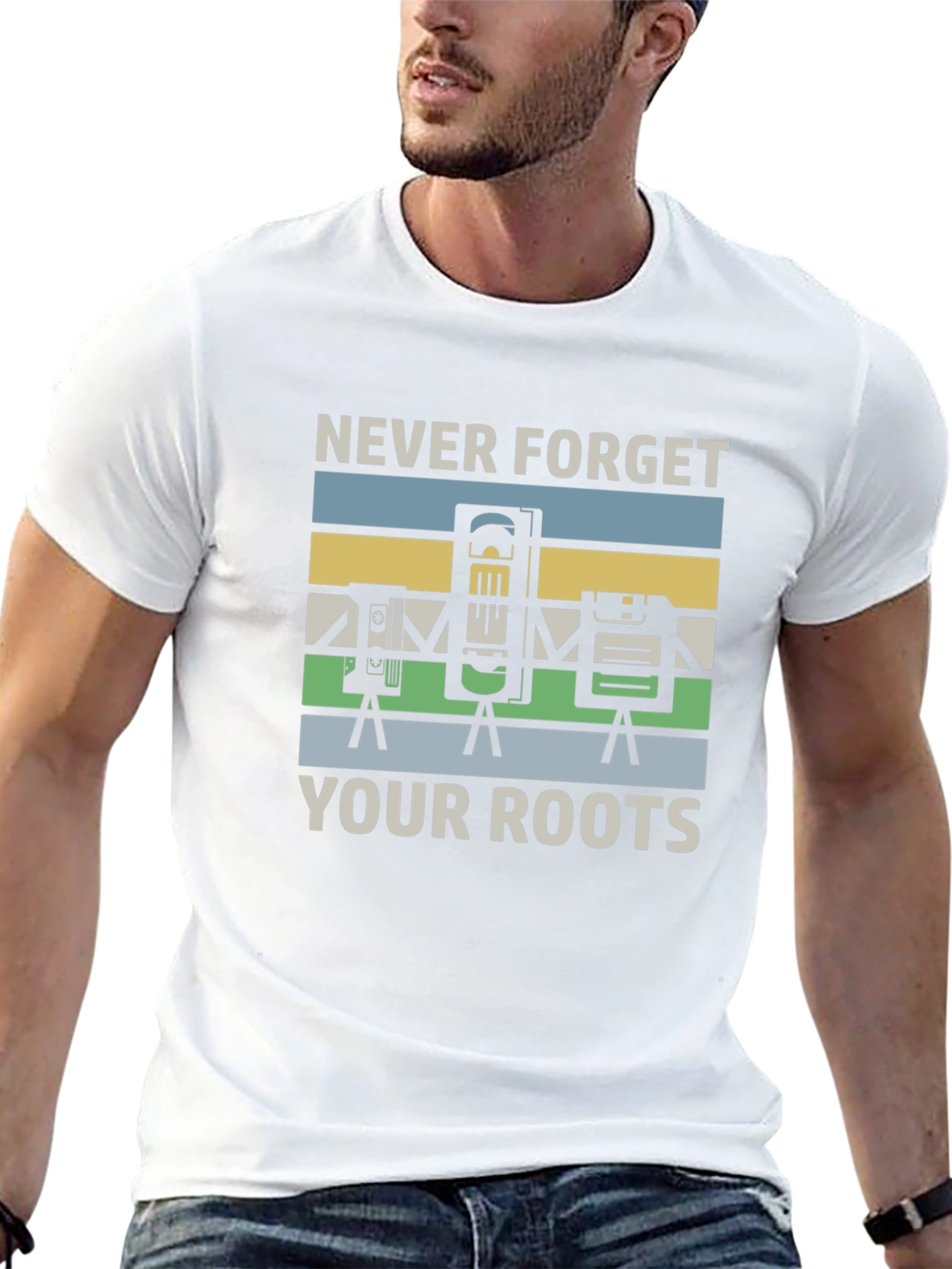 Retro Tech T-Shirt: Never Forget Your Roots