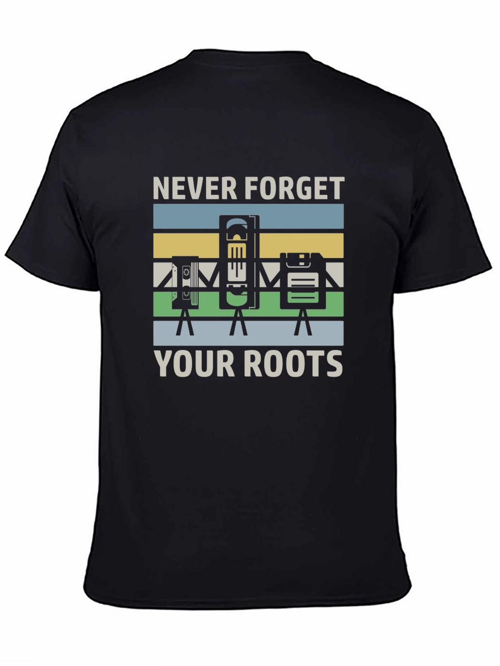 Retro Tech T-Shirt: Never Forget Your Roots