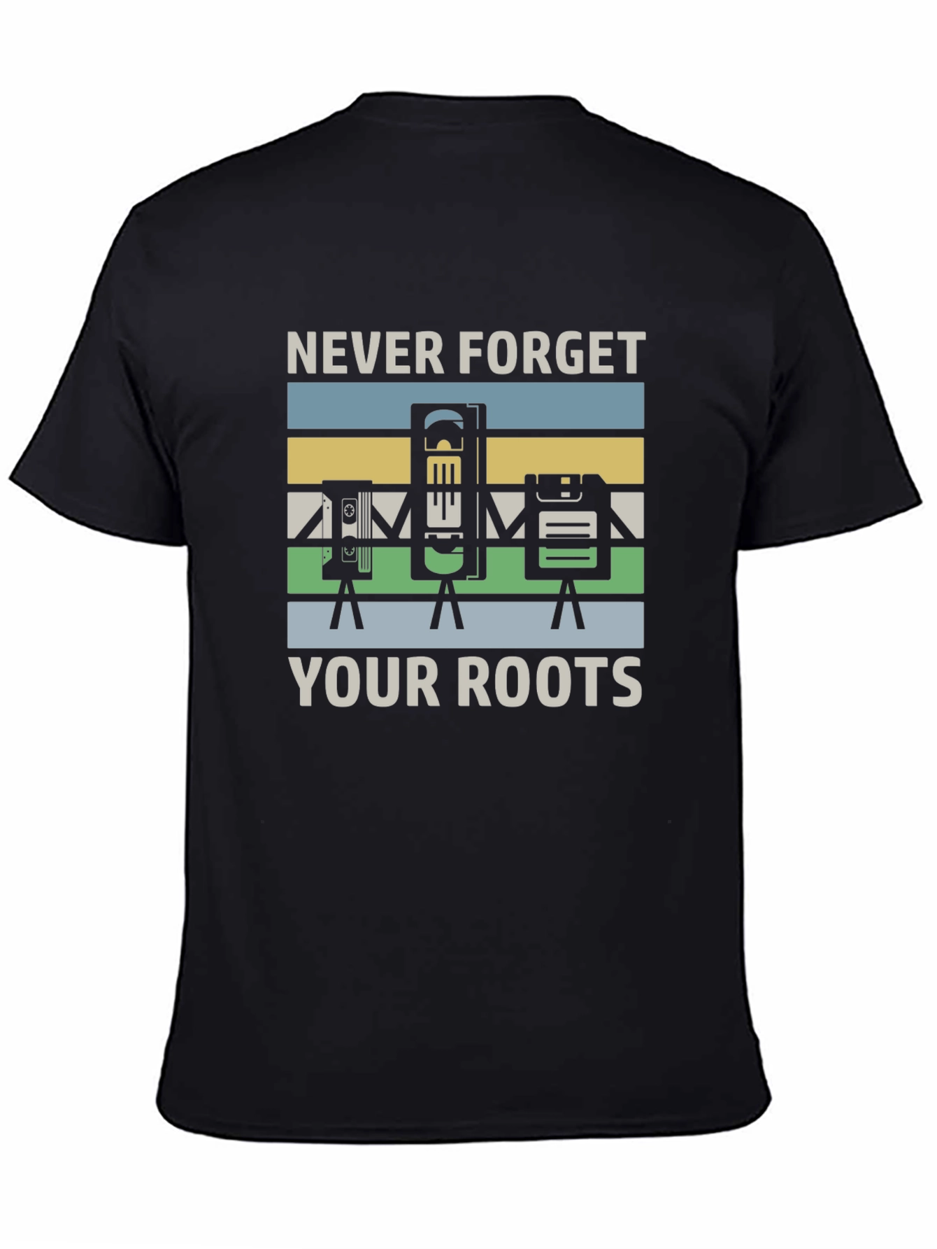 Retro Tech T-Shirt: Never Forget Your Roots