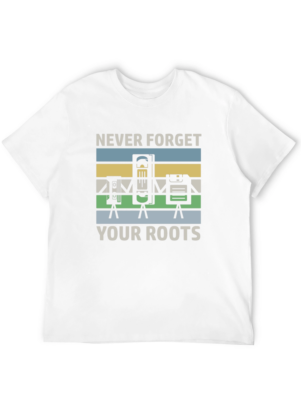 Retro Tech T-Shirt: Never Forget Your Roots