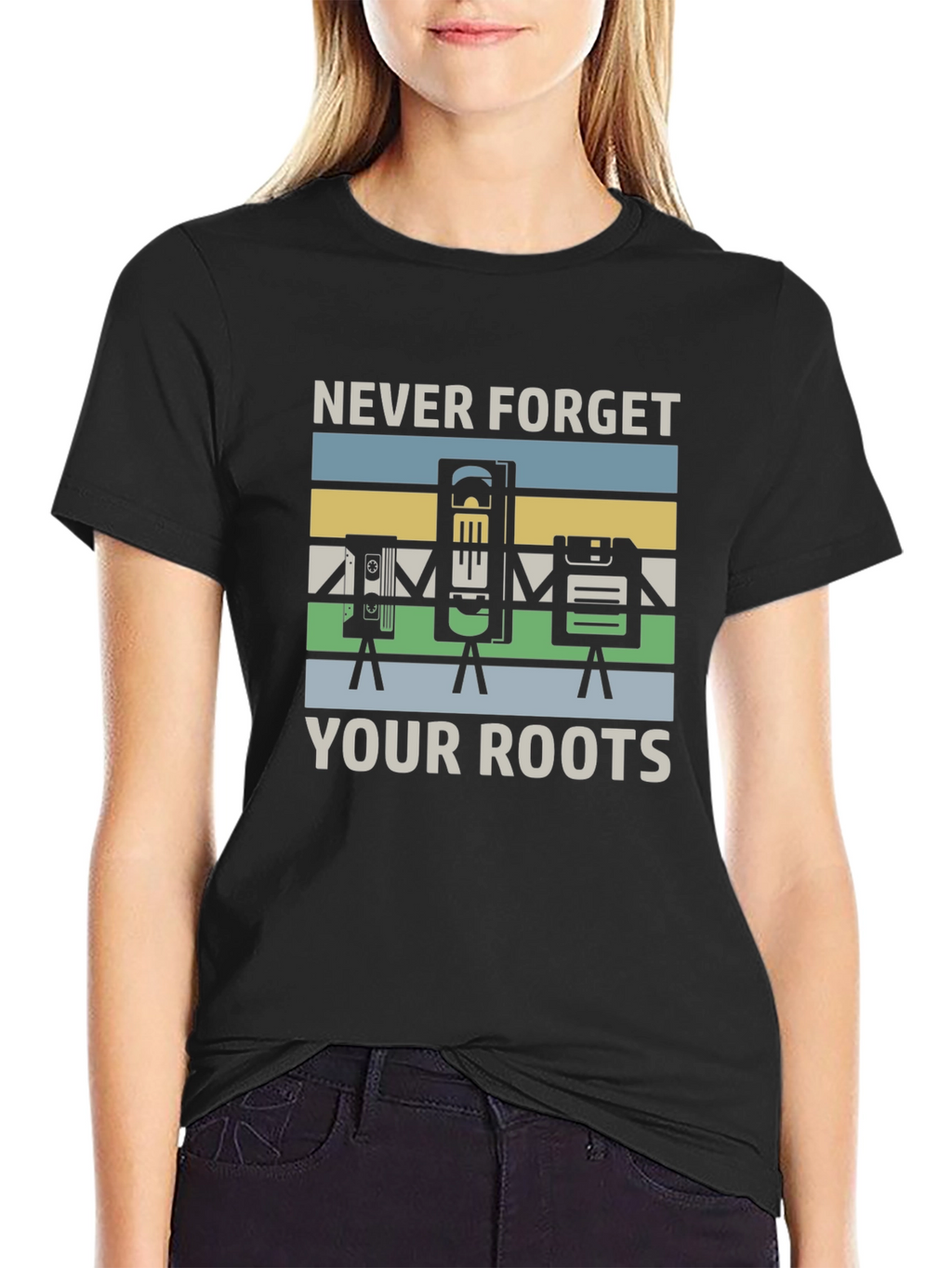 Retro Tech T-Shirt: Never Forget Your Roots