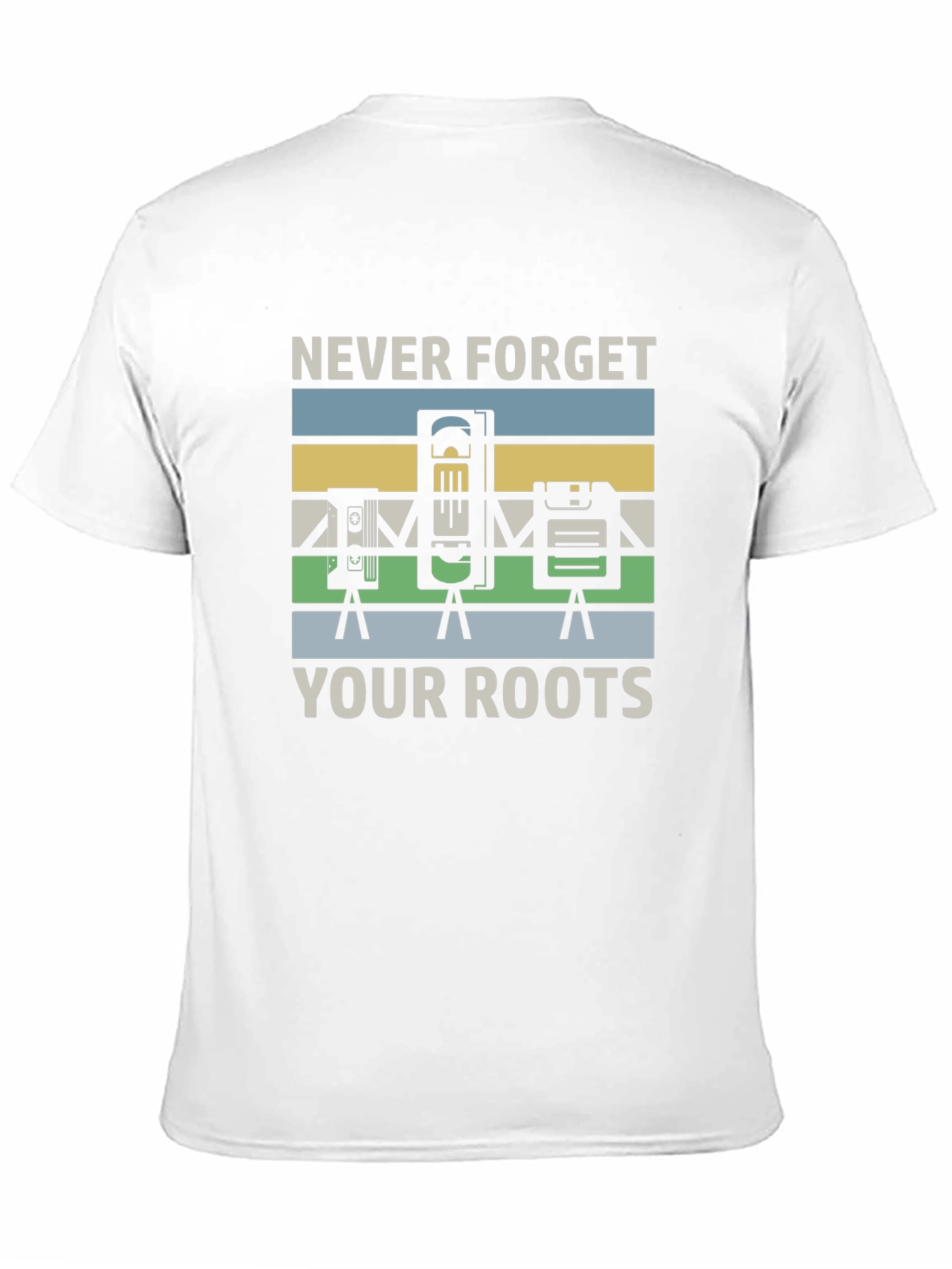 Retro Tech T-Shirt: Never Forget Your Roots