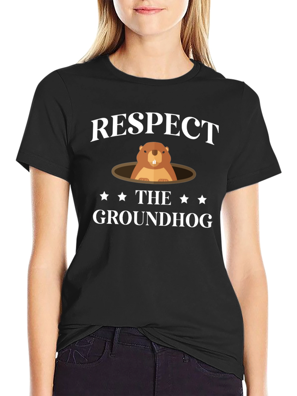 Respect the Groundhog T-Shirt - Unisex
