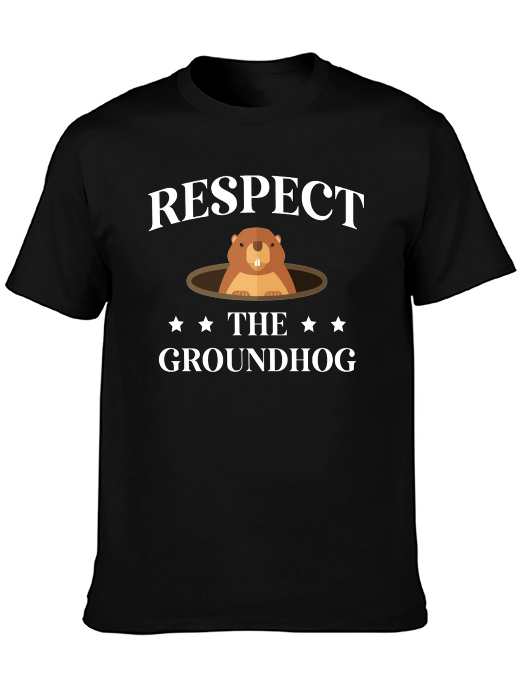 Respect the Groundhog T-Shirt - Unisex