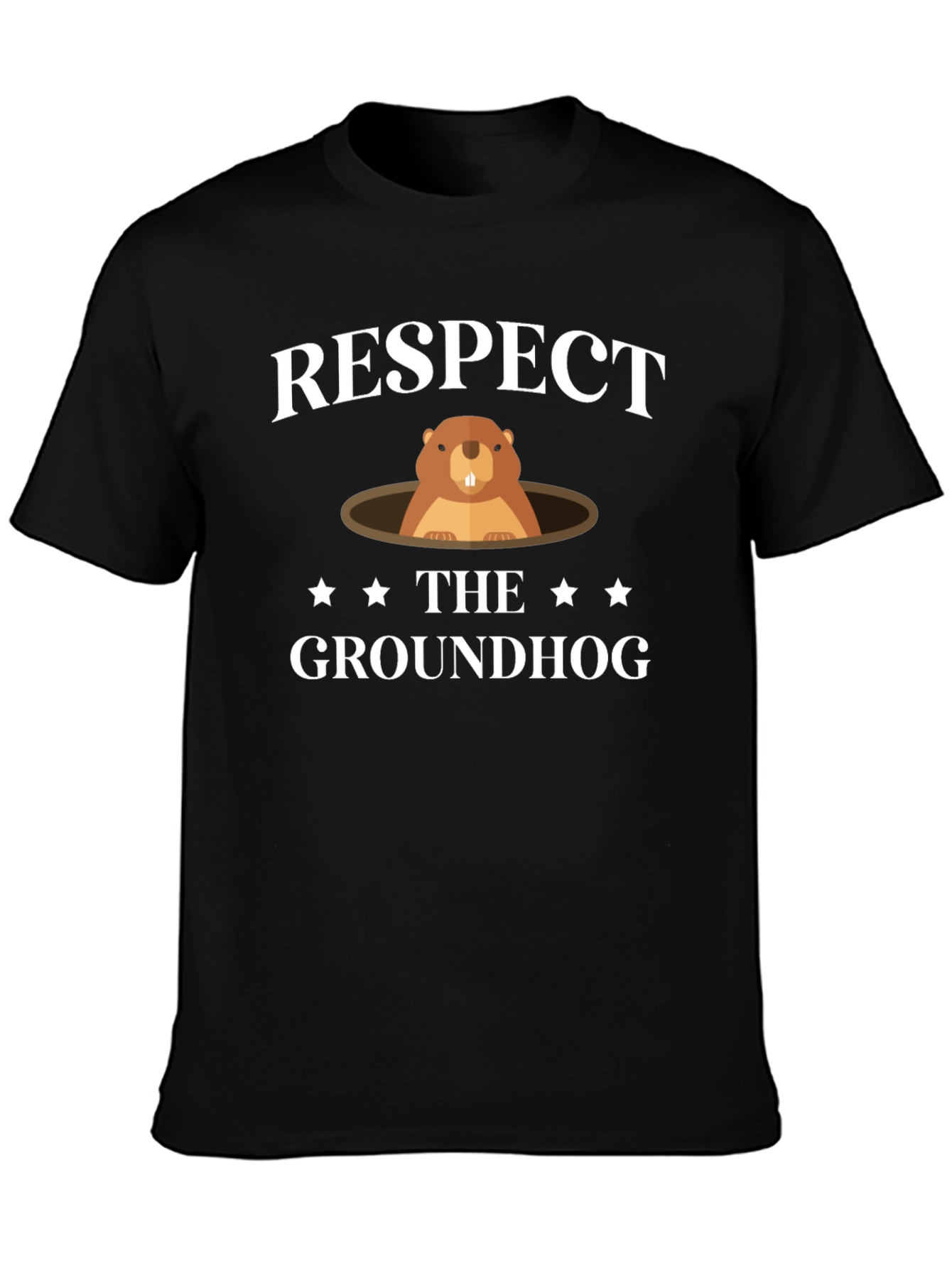 Respect the Groundhog T-Shirt - Unisex