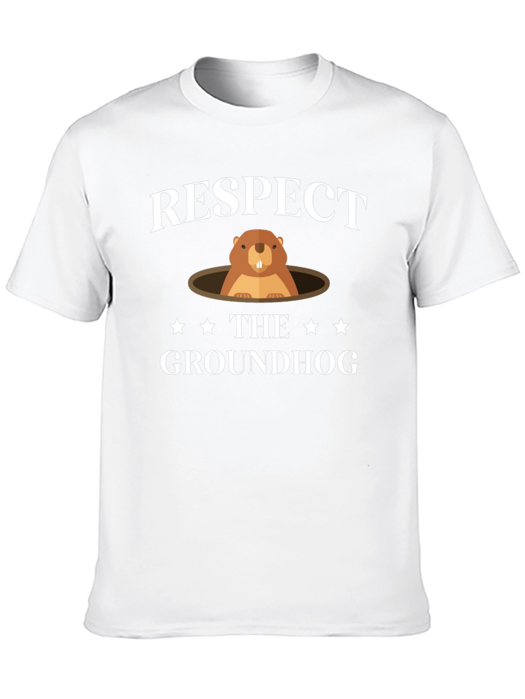 Respect the Groundhog T-Shirt - Unisex