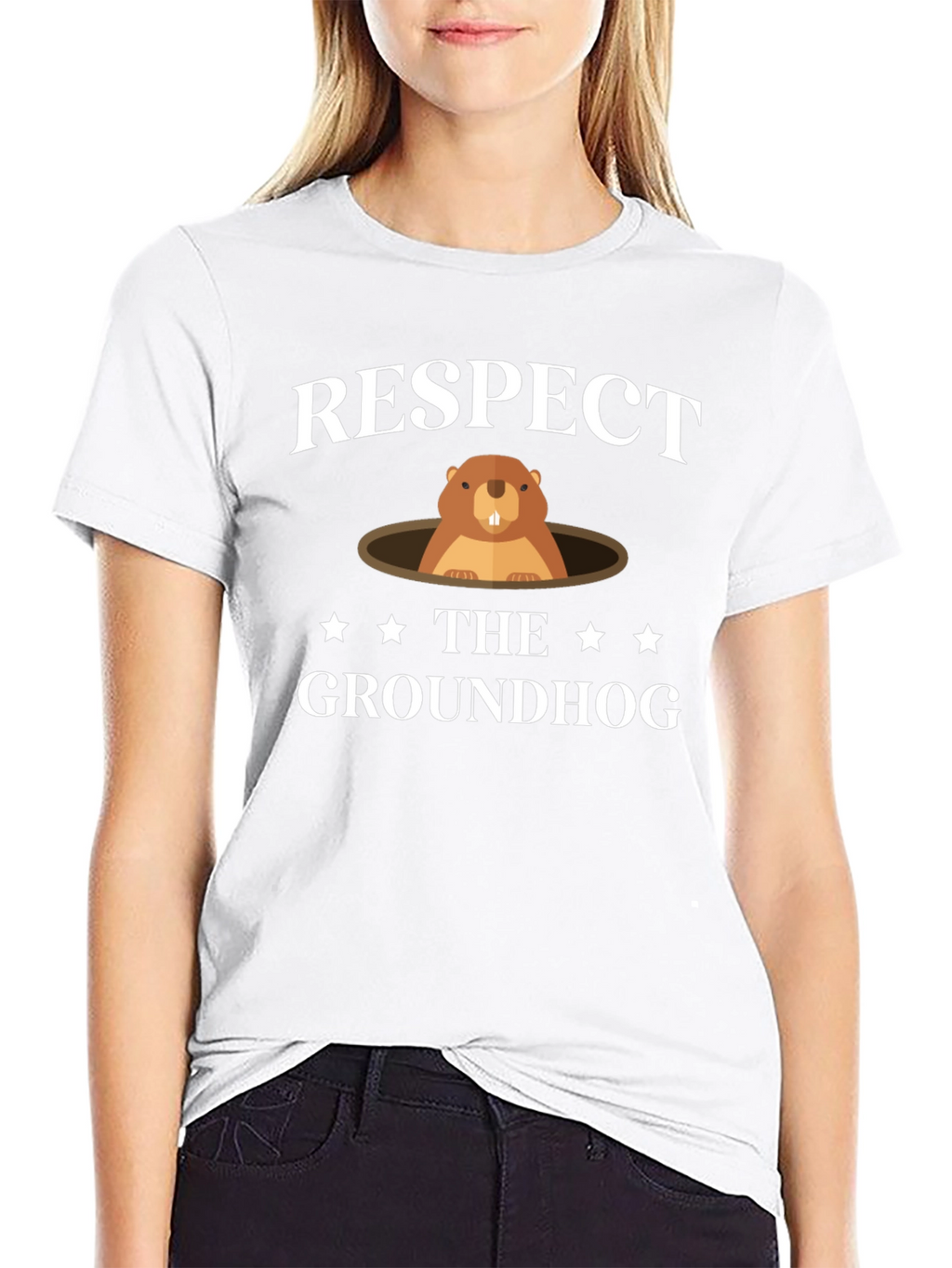 Respect the Groundhog T-Shirt - Unisex