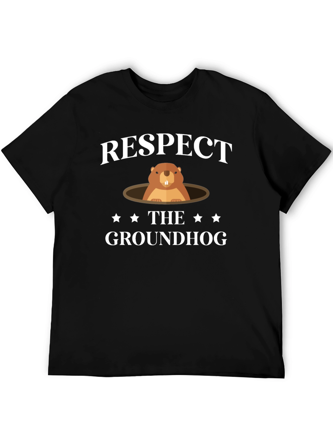 Respect the Groundhog T-Shirt - Unisex