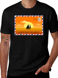 Sailboat Sunset T-Shirt
