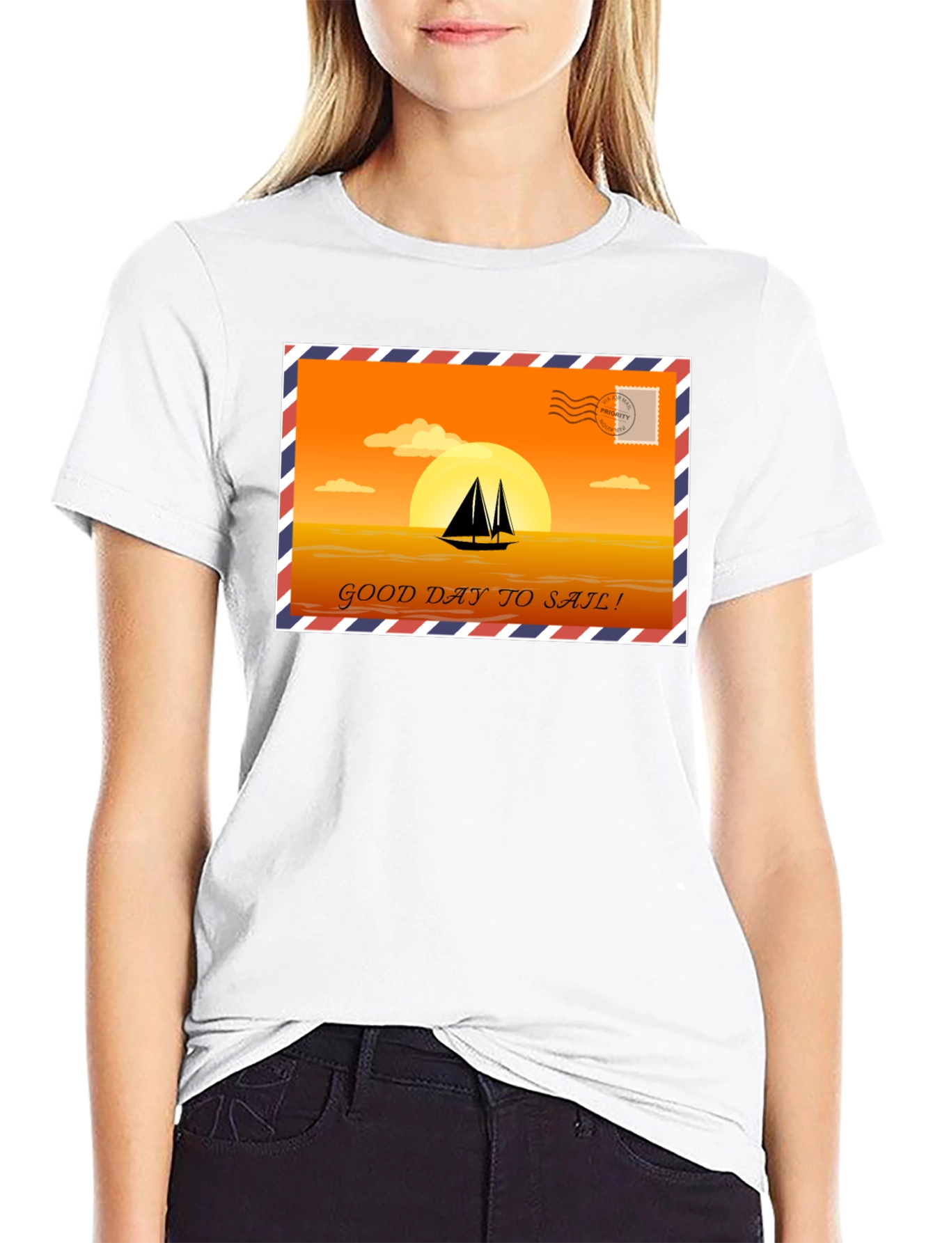 Sailboat Sunset T-Shirt