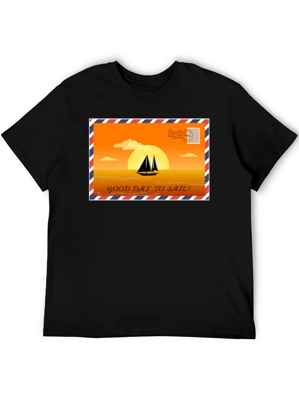 Sailboat Sunset T-Shirt