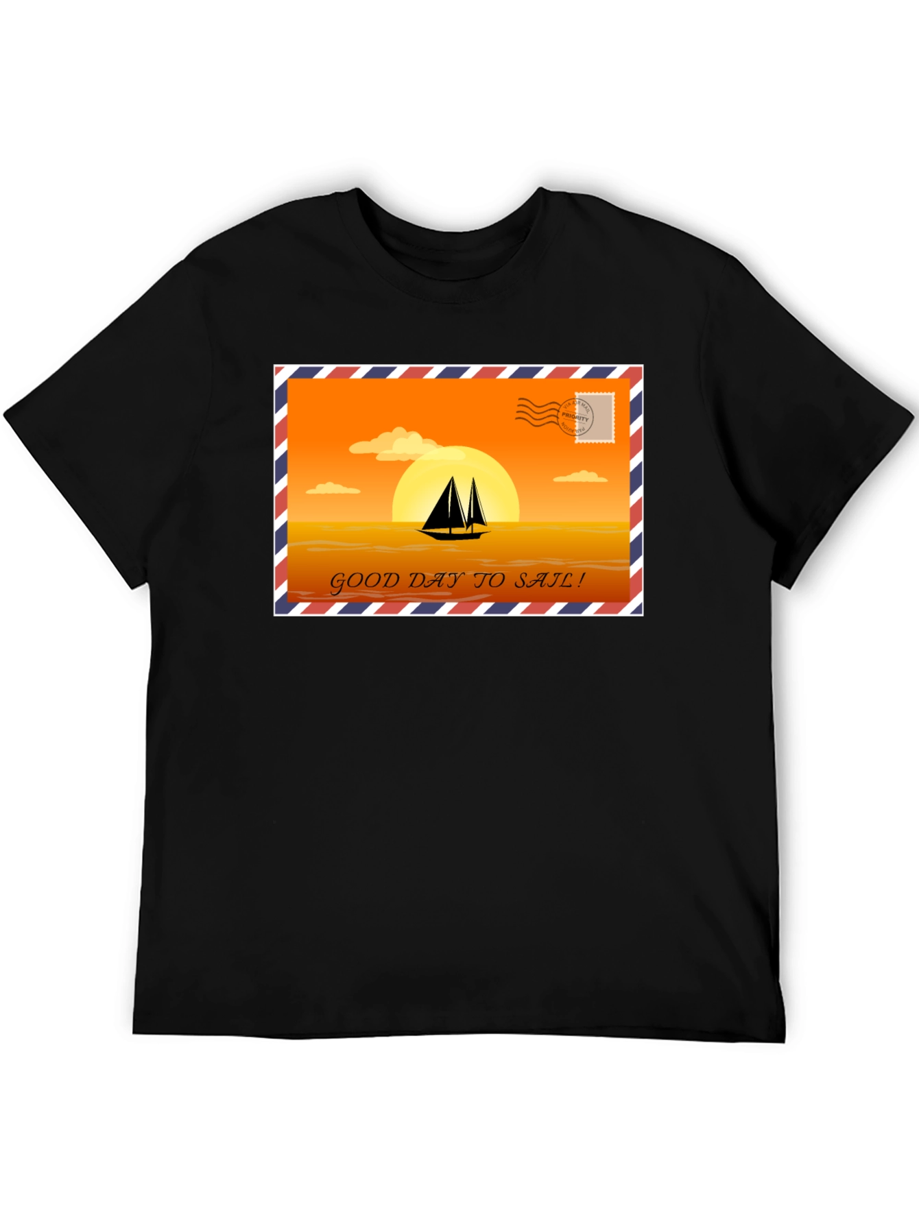 Sailboat Sunset T-Shirt