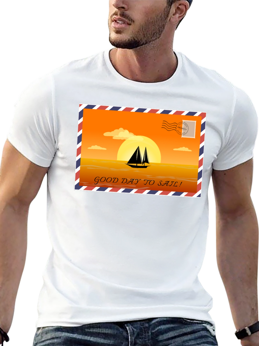 Sailboat Sunset T-Shirt