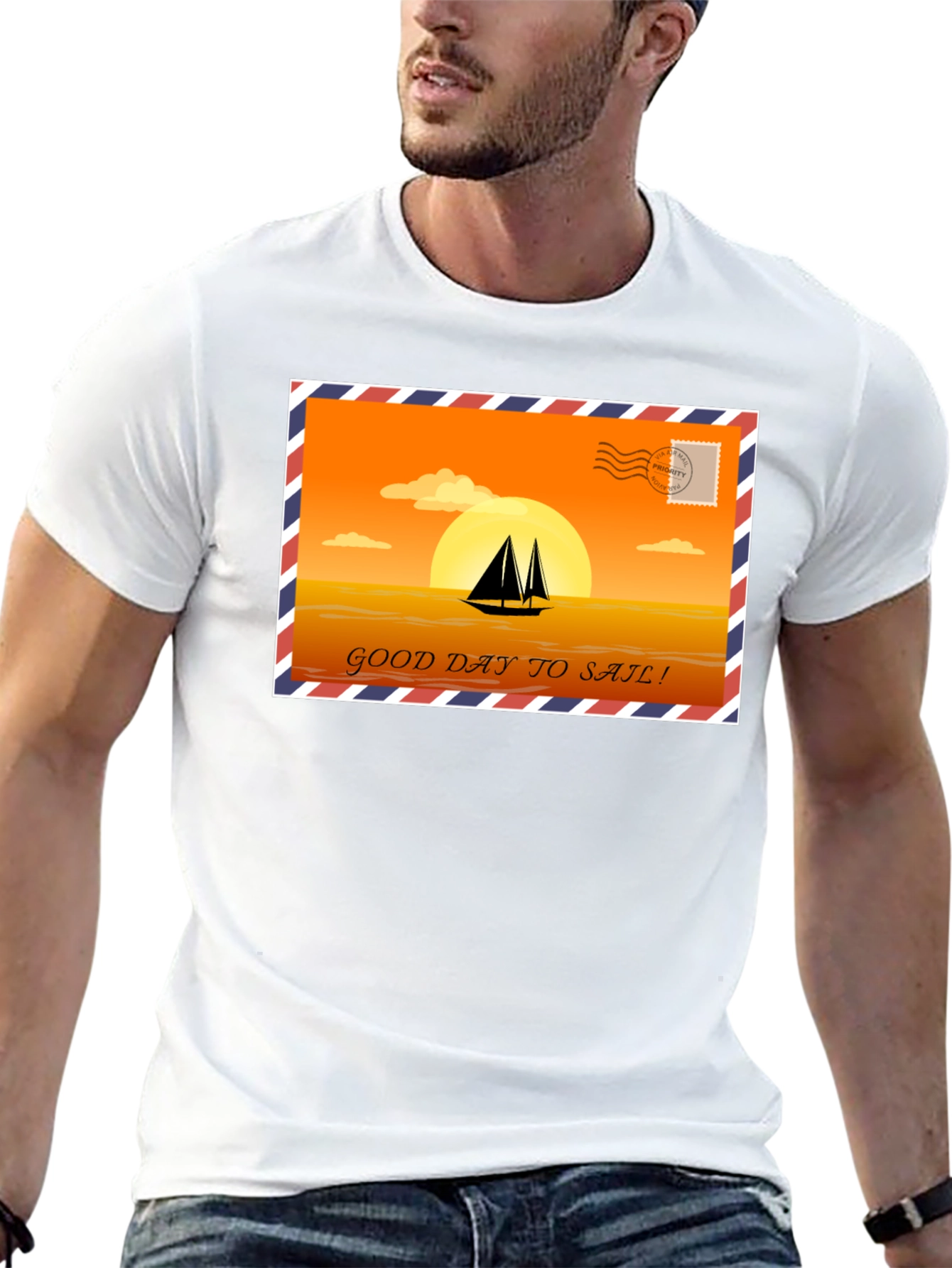 Sailboat Sunset T-Shirt