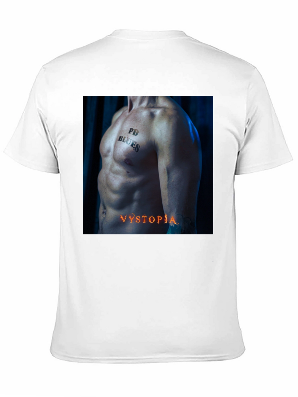 PD Blues Vystopia Black T-Shirt
