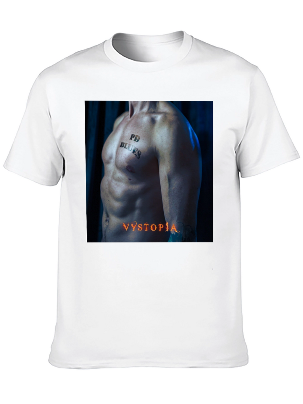 PD Blues Vystopia Black T-Shirt