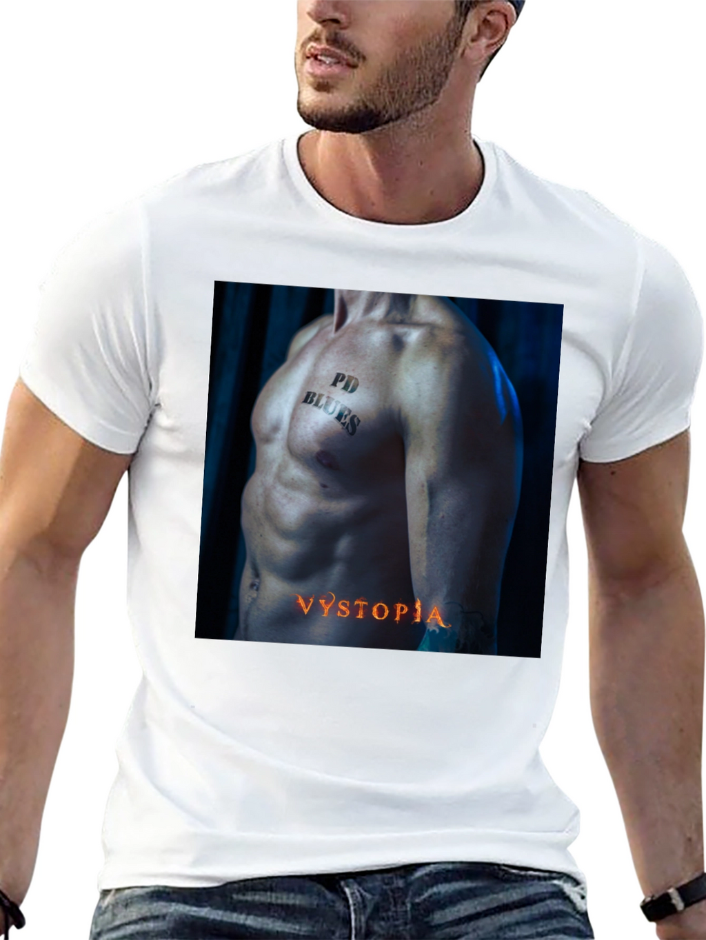 PD Blues Vystopia Black T-Shirt