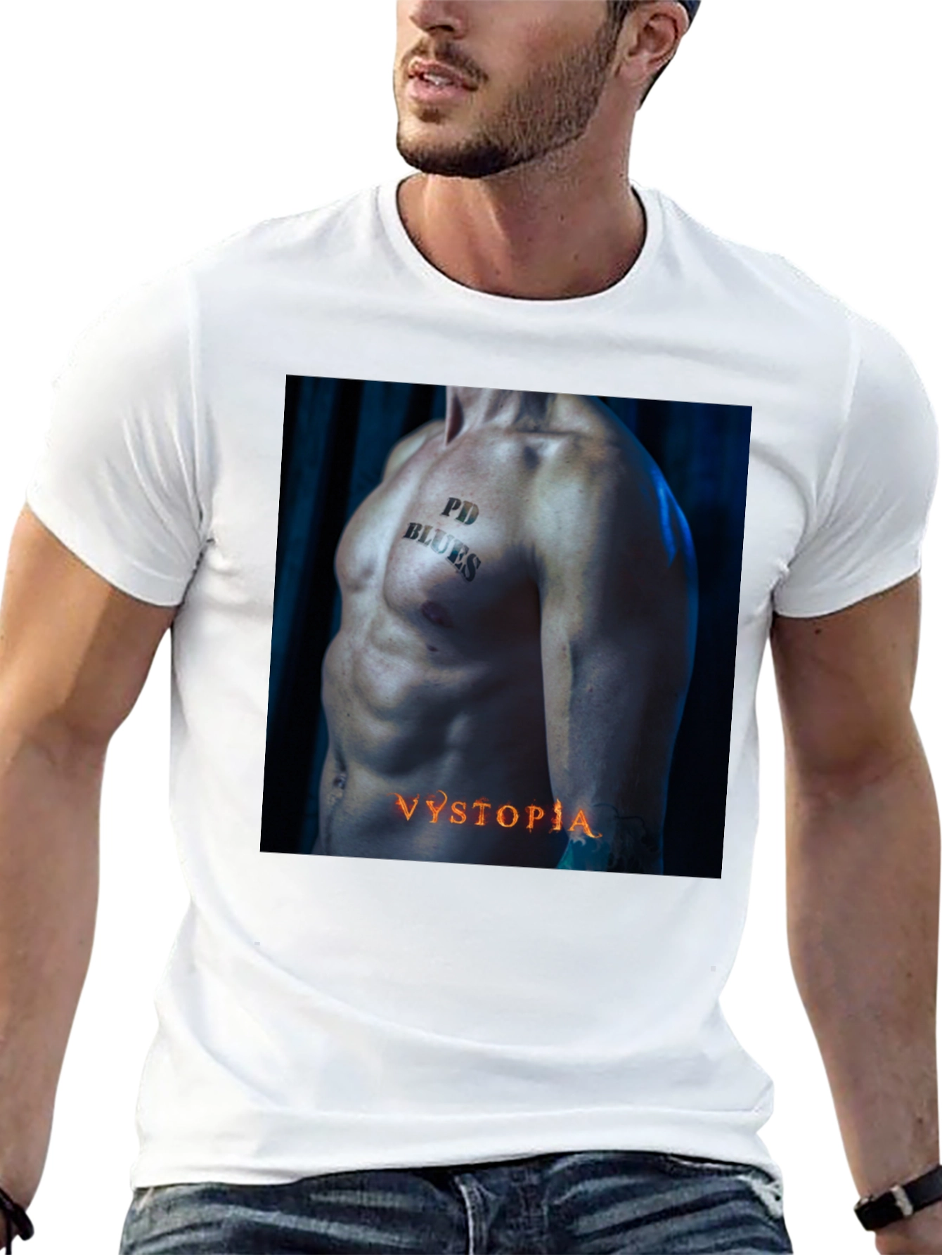 PD Blues Vystopia Black T-Shirt