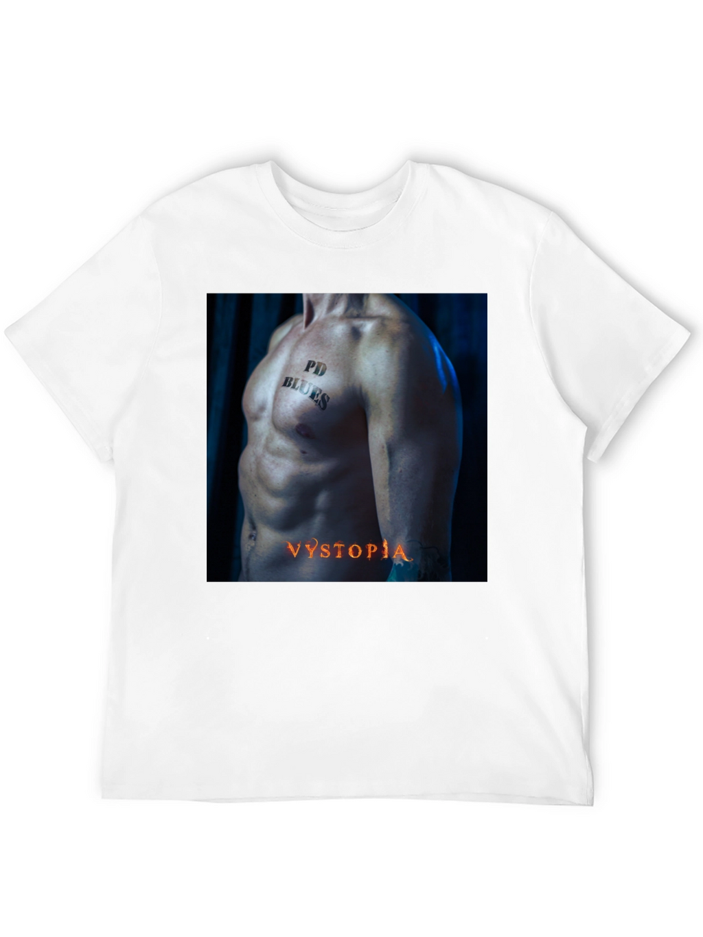 PD Blues Vystopia Black T-Shirt