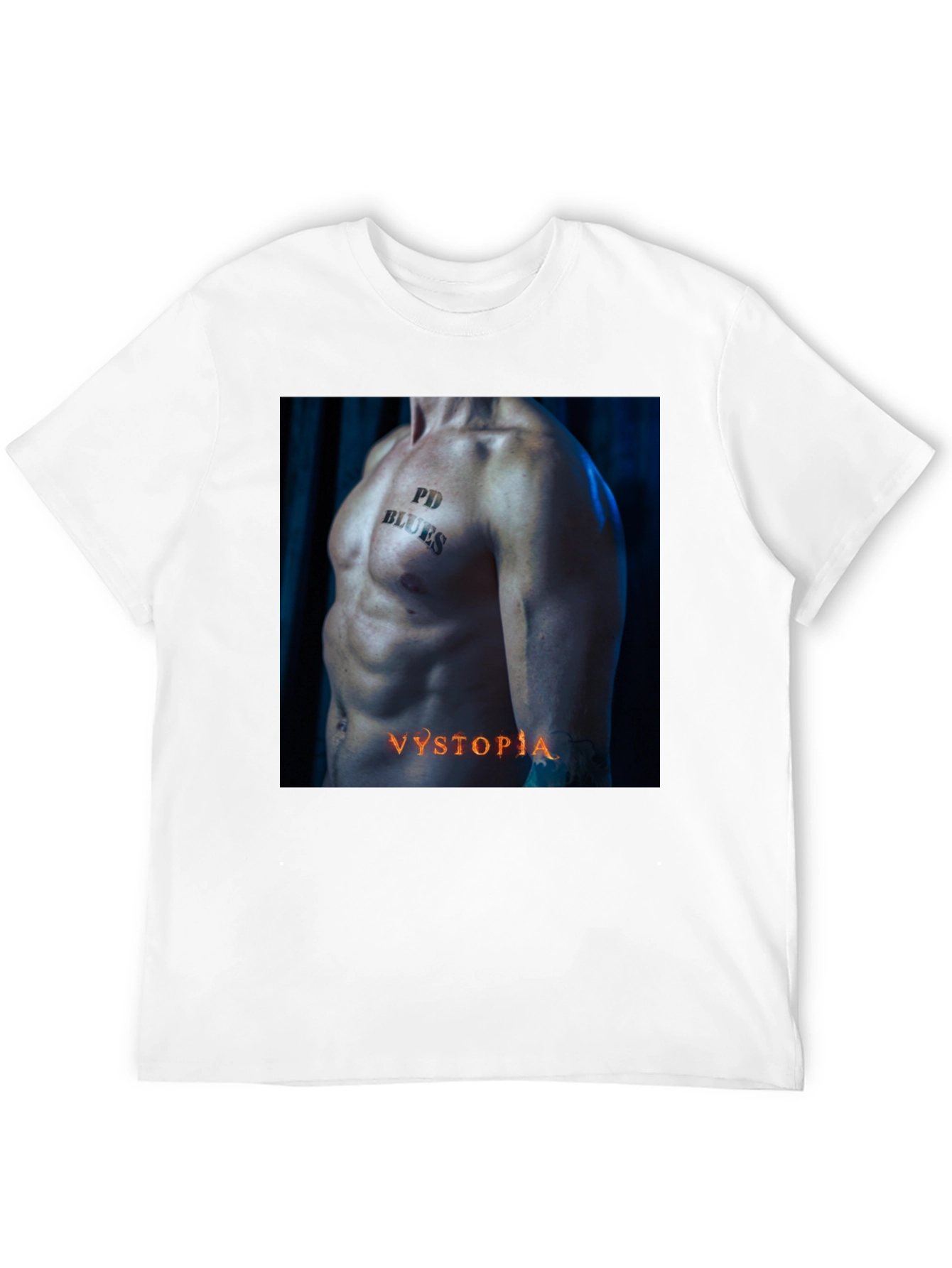 PD Blues Vystopia Black T-Shirt