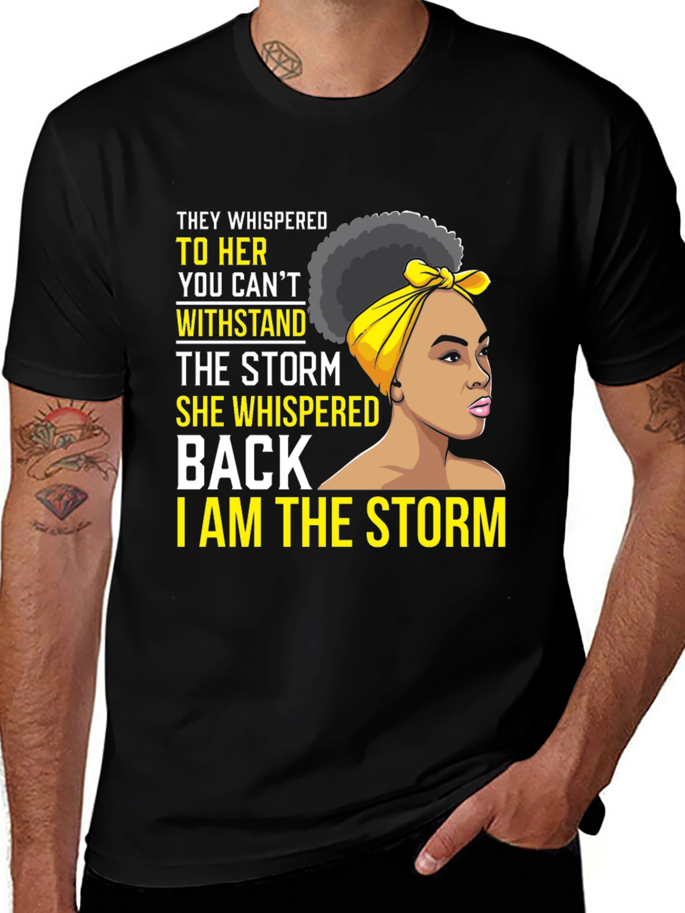 I am the Storm T-Shirt - Empowering Womens Tee