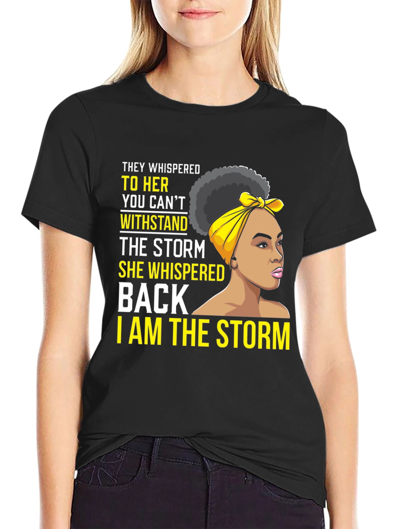 I am the Storm T-Shirt - Empowering Womens Tee