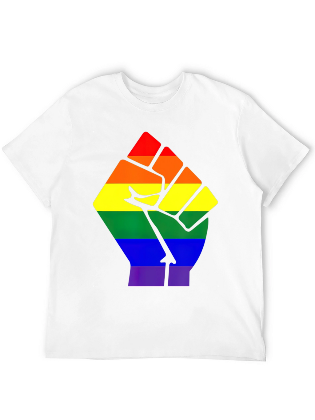 LGBTQ+ Pride Fist Tee - Black