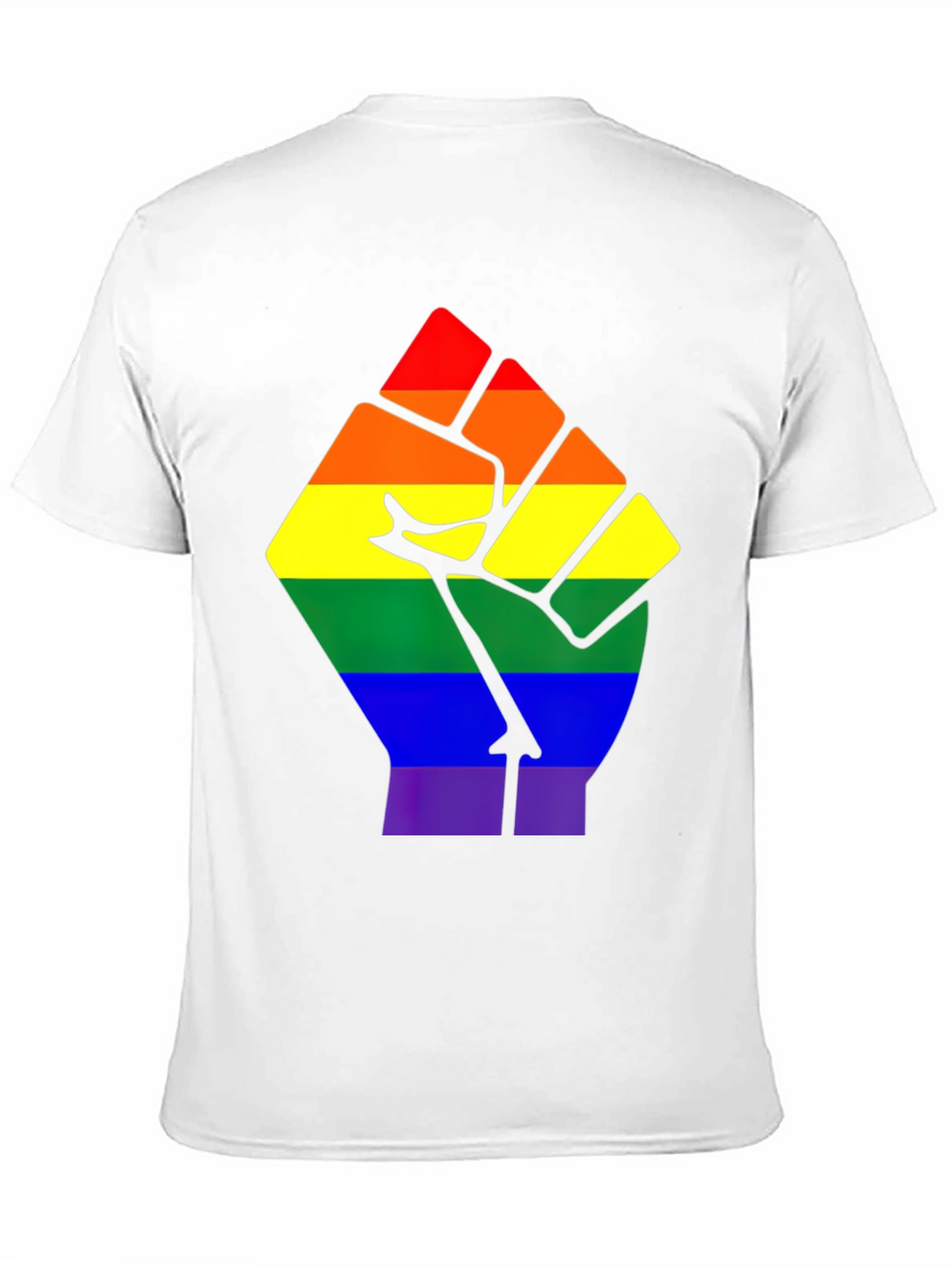 LGBTQ+ Pride Fist Tee - Black