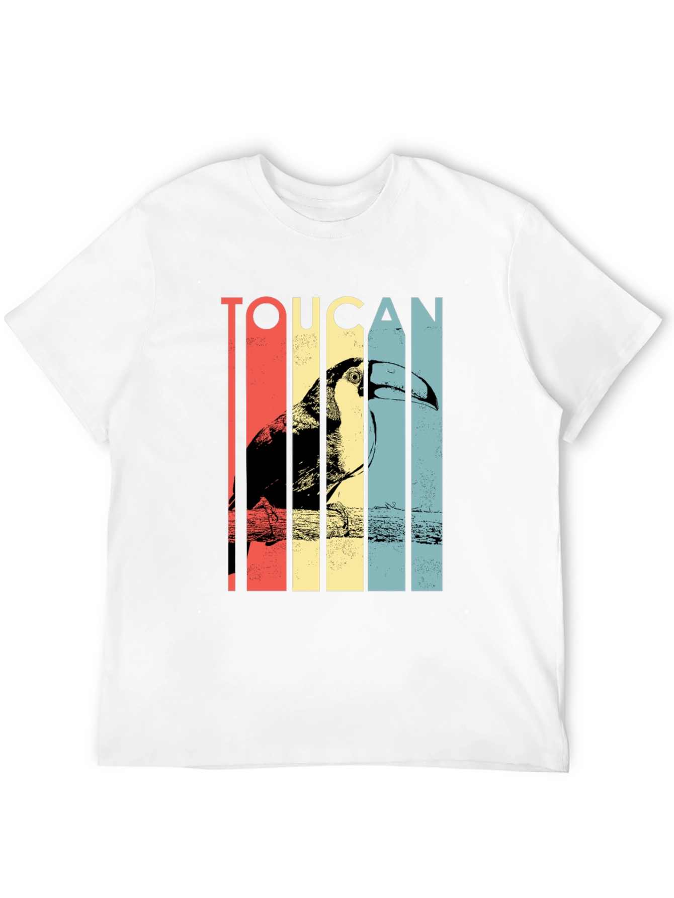 Retro Toucan Graphic T-Shirt