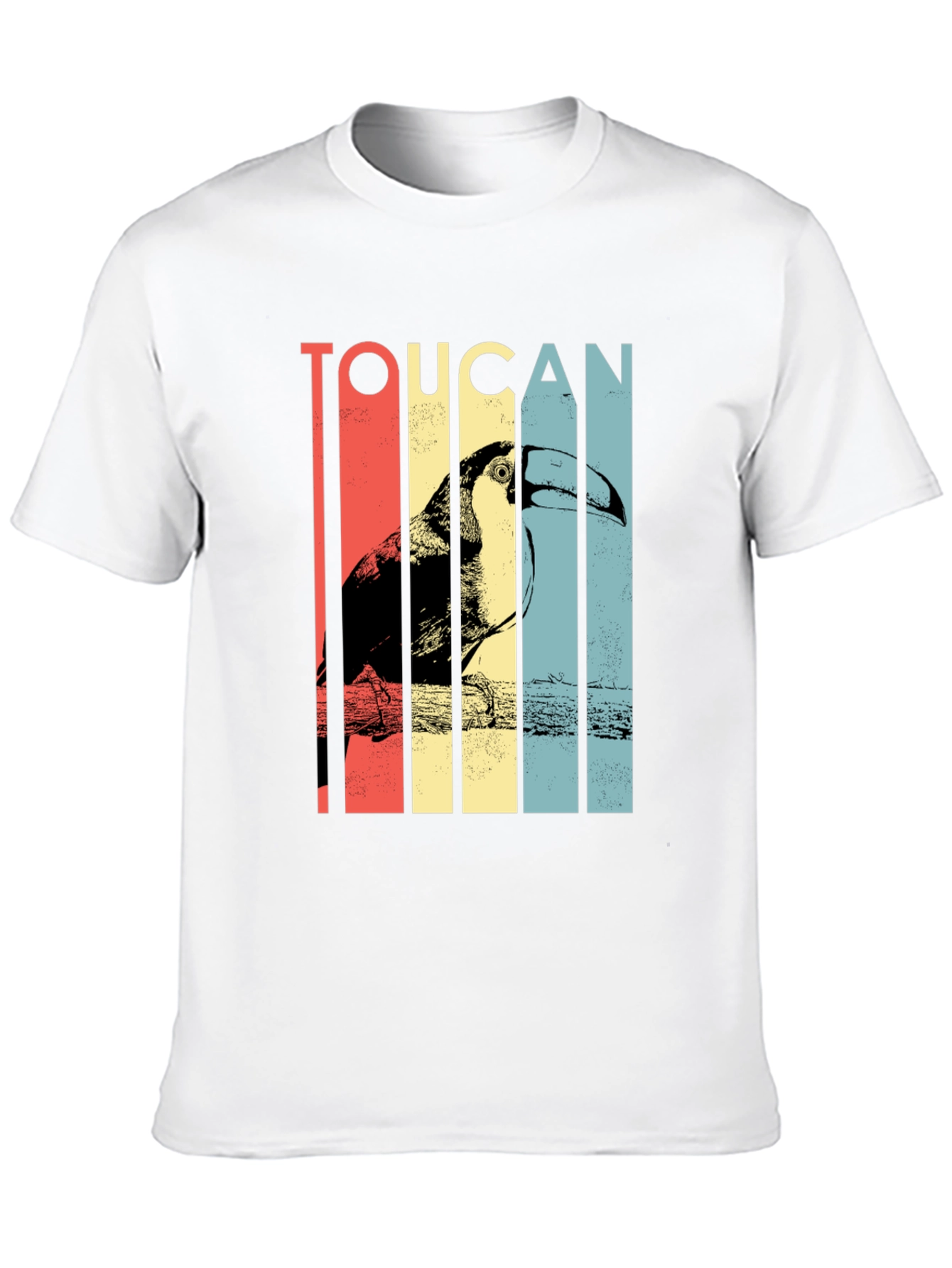 Retro Toucan Graphic T-Shirt