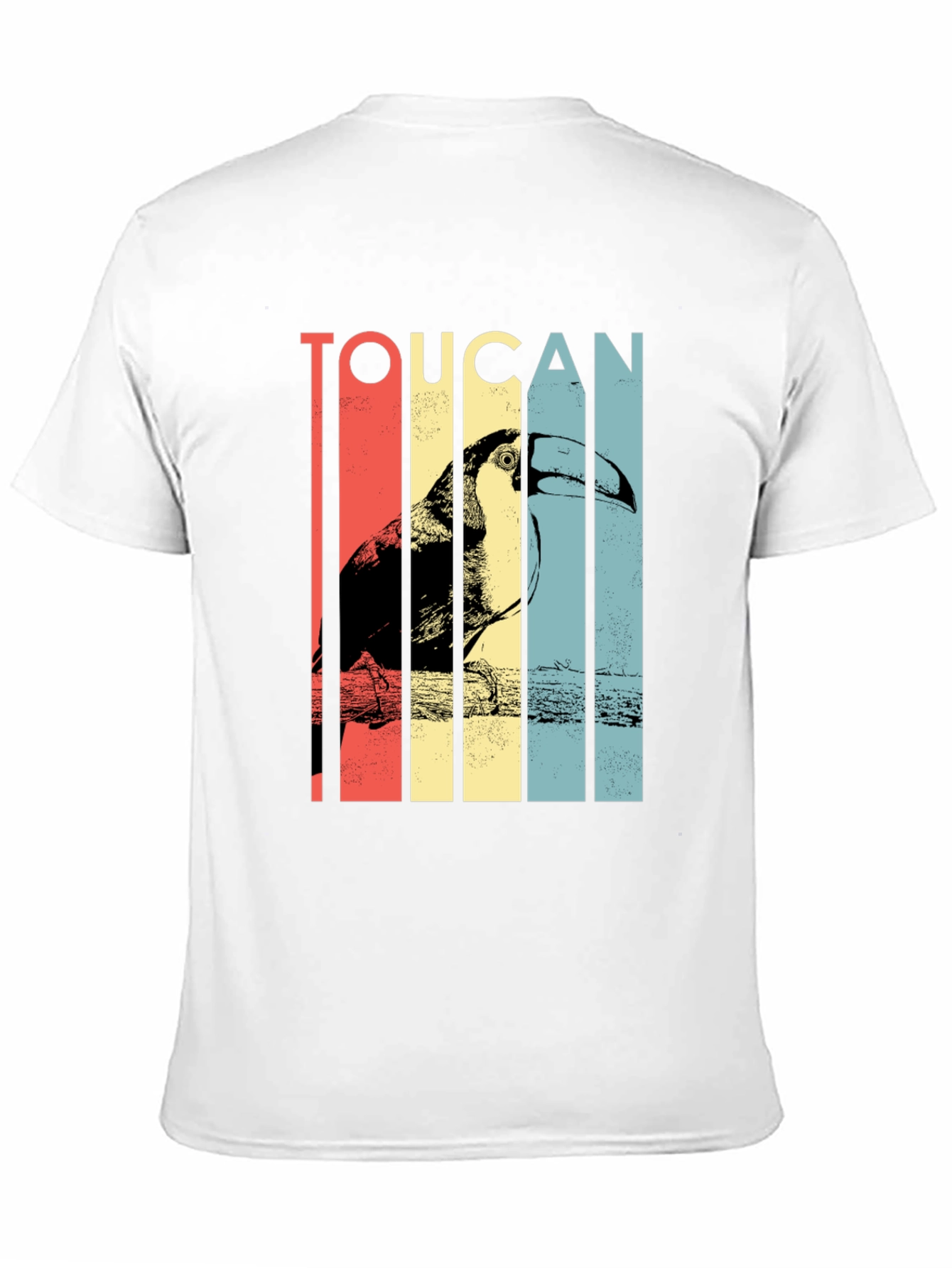 Retro Toucan Graphic T-Shirt