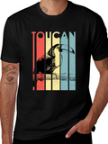 Retro Toucan Graphic T-Shirt
