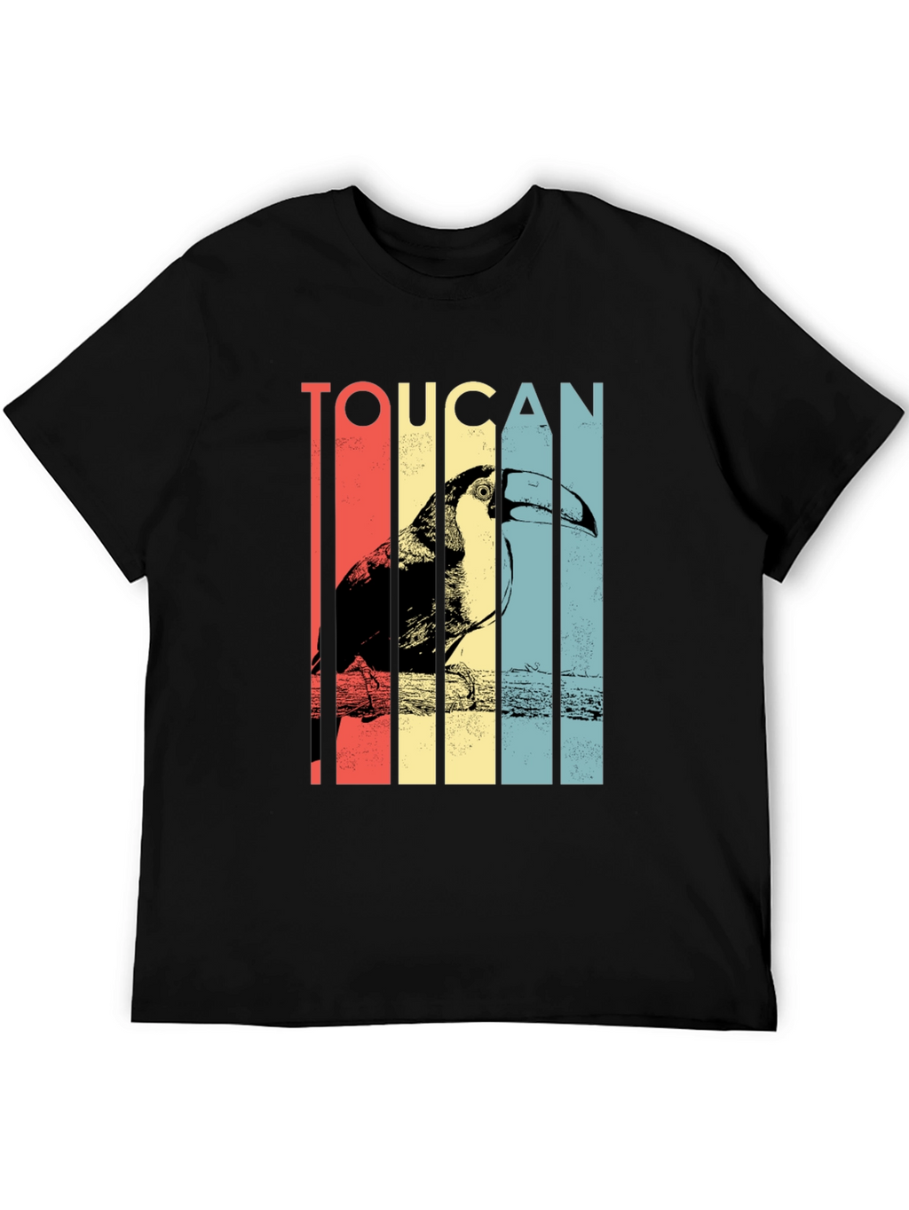 Retro Toucan Graphic T-Shirt