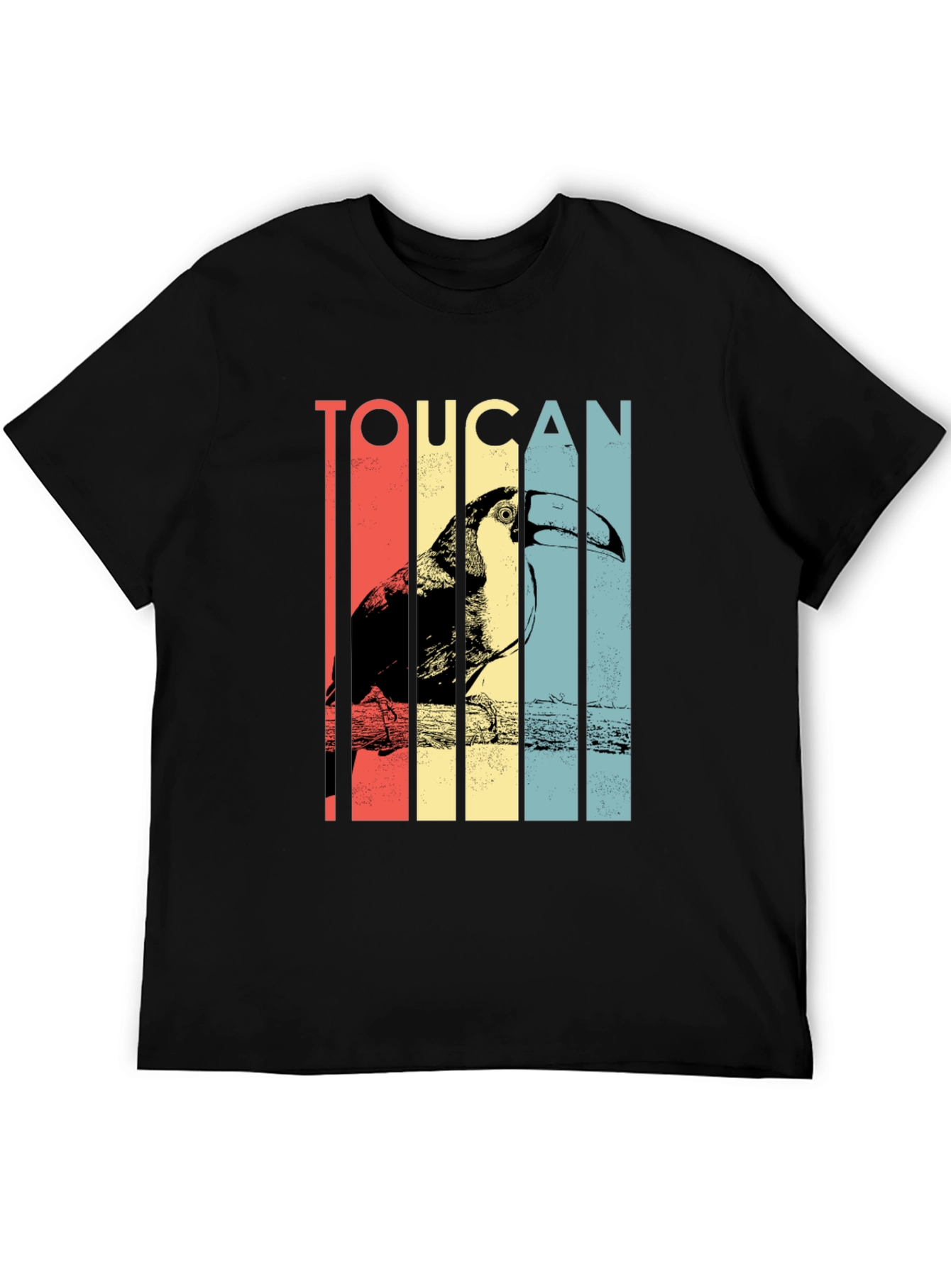 Retro Toucan Graphic T-Shirt
