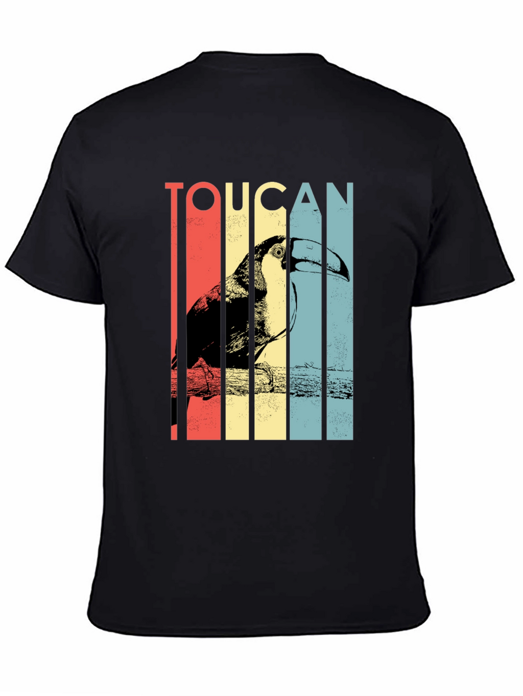 Retro Toucan Graphic T-Shirt
