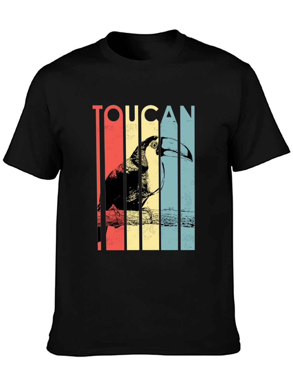 Retro Toucan Graphic T-Shirt
