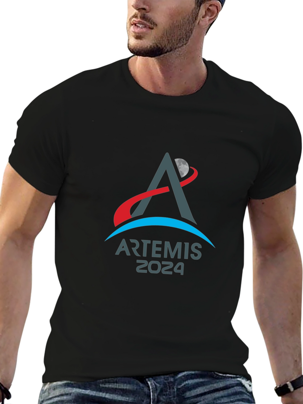 Artemis 2024 Graphic Tee - Space Exploration Shirt
