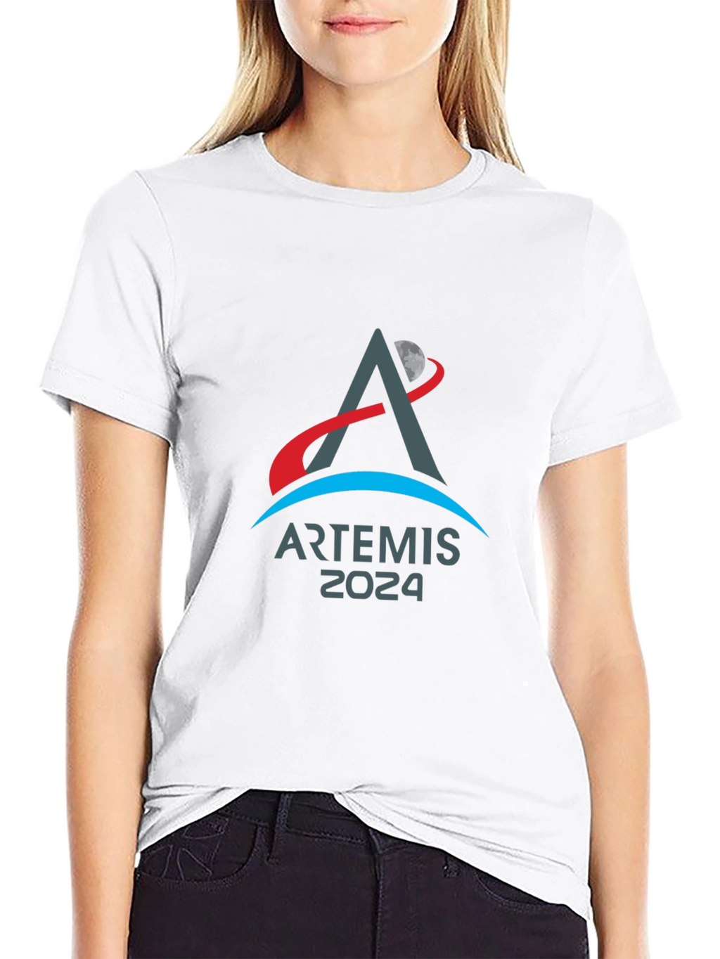 Artemis 2024 Graphic Tee - Space Exploration Shirt