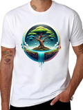 Natures Embrace: Tree Graphic T-Shirt