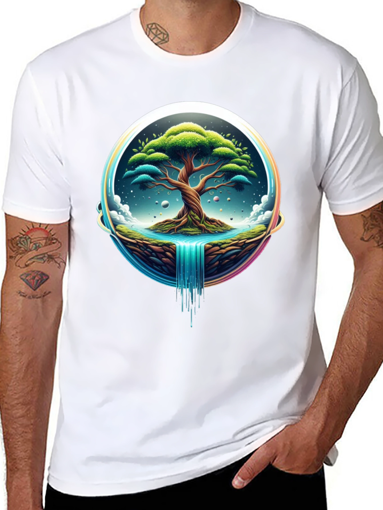 Natures Embrace: Tree Graphic T-Shirt