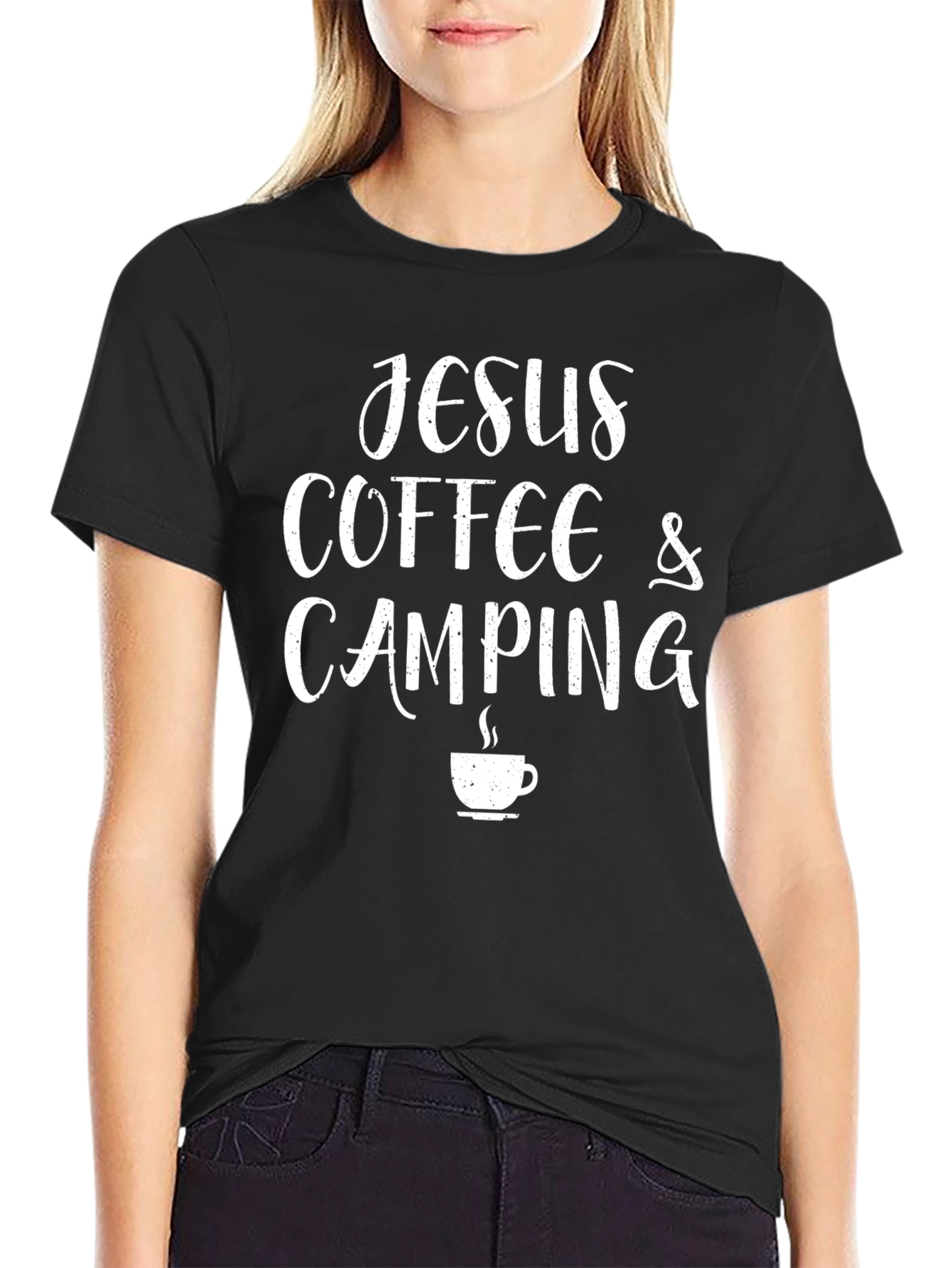 Jesus Coffee & Camping T-Shirt