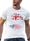 British Grown With American Roots T-Shirt