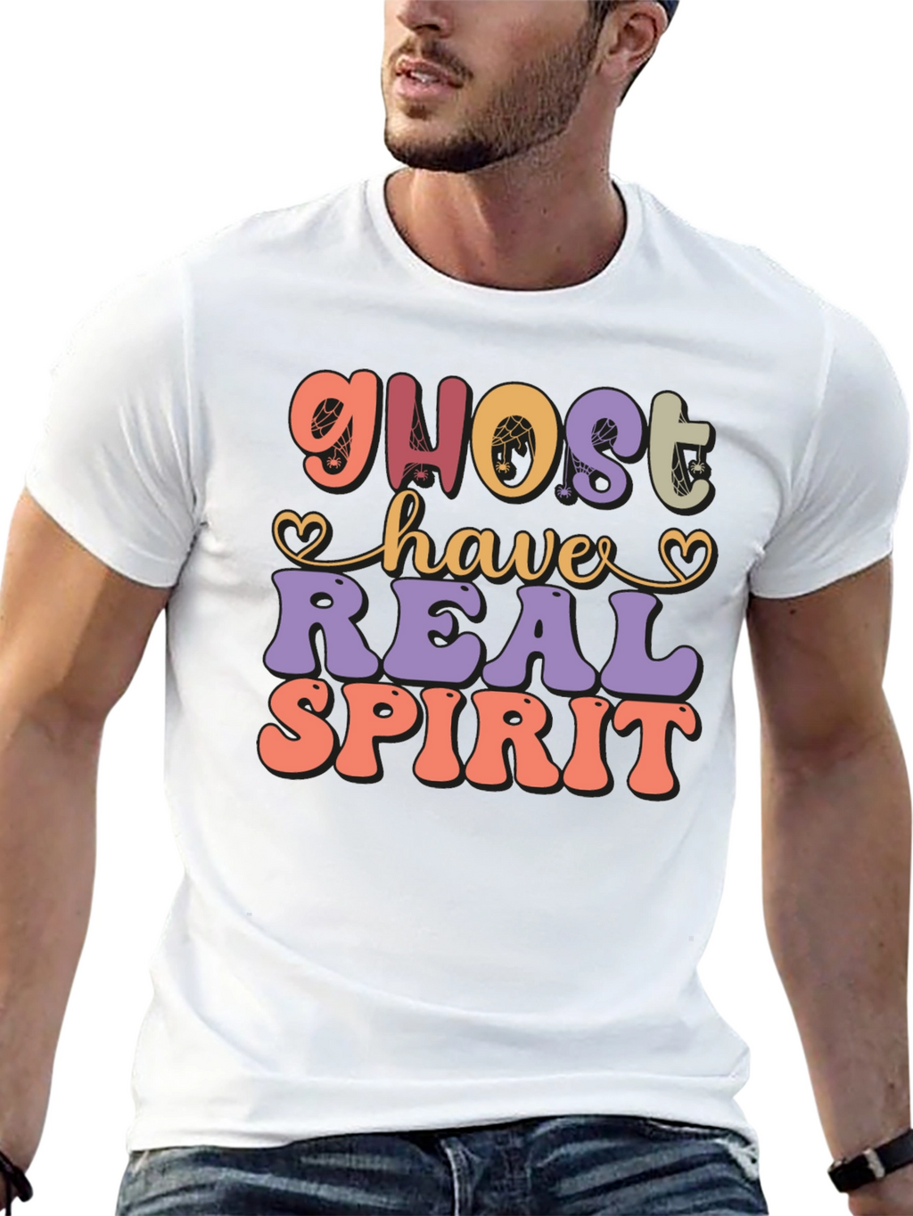 Ghost Have Real Spirit Halloween T-Shirt